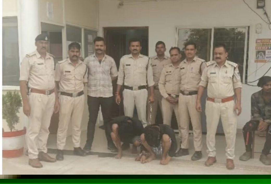 पुराने विवाद में युवक पर चाकू से हमला, कजलीखेड़ा पुलिस ने दो आरोपियों को किया गिरफ्तार